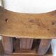 African wooden stool