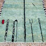 Traditional handmade Moroccan rug 3x2 m