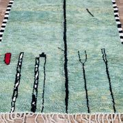 Traditional handmade Moroccan rug 3x2 m