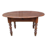 Ancienne table basse ovale louis philippe 1 tiroir