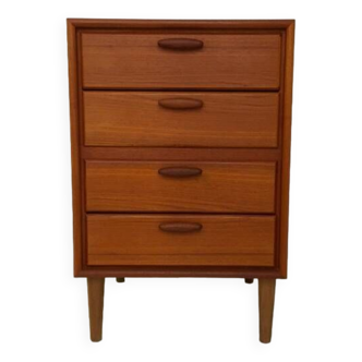 Teak drawer unit