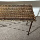 Rattan console, 1950