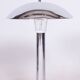 Original artdeco table lamp, chrome, functional electrification, czechia, 1930s