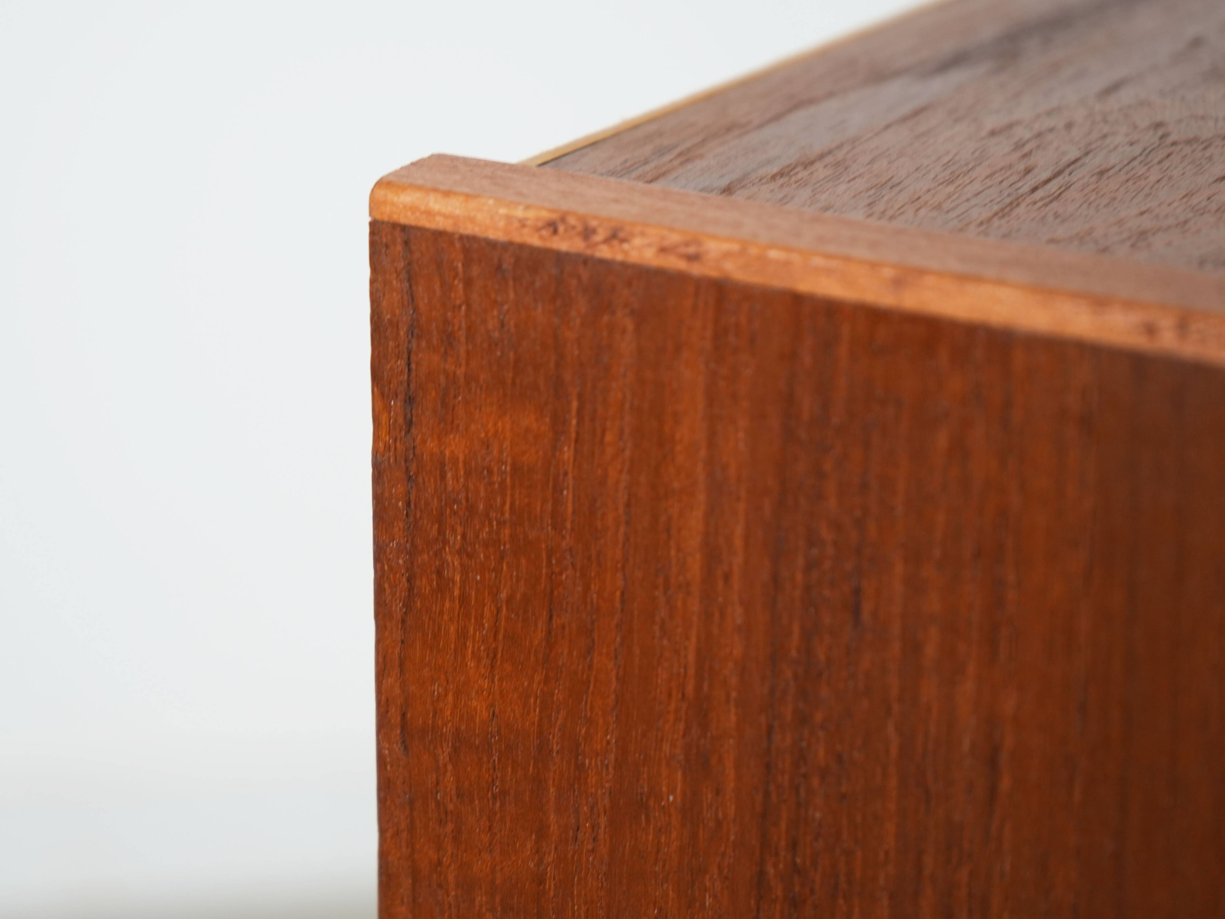 Teak bookcase, Danish design, 1970s, production: Denmark
