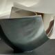 Vintage polished metal fruit bowl