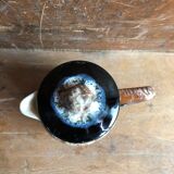 Old Pitcher Teapot + Anse Grès Flammés France Vintage