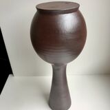 Handcrafted stoneware vase 70s