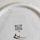 Greek ceramic dish with boat decor