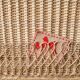 Rattan suitcase 70's