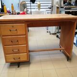 Vintage wooden desk - 60s/70s