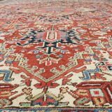 Tapis Antique Heriz couleurs naturelles