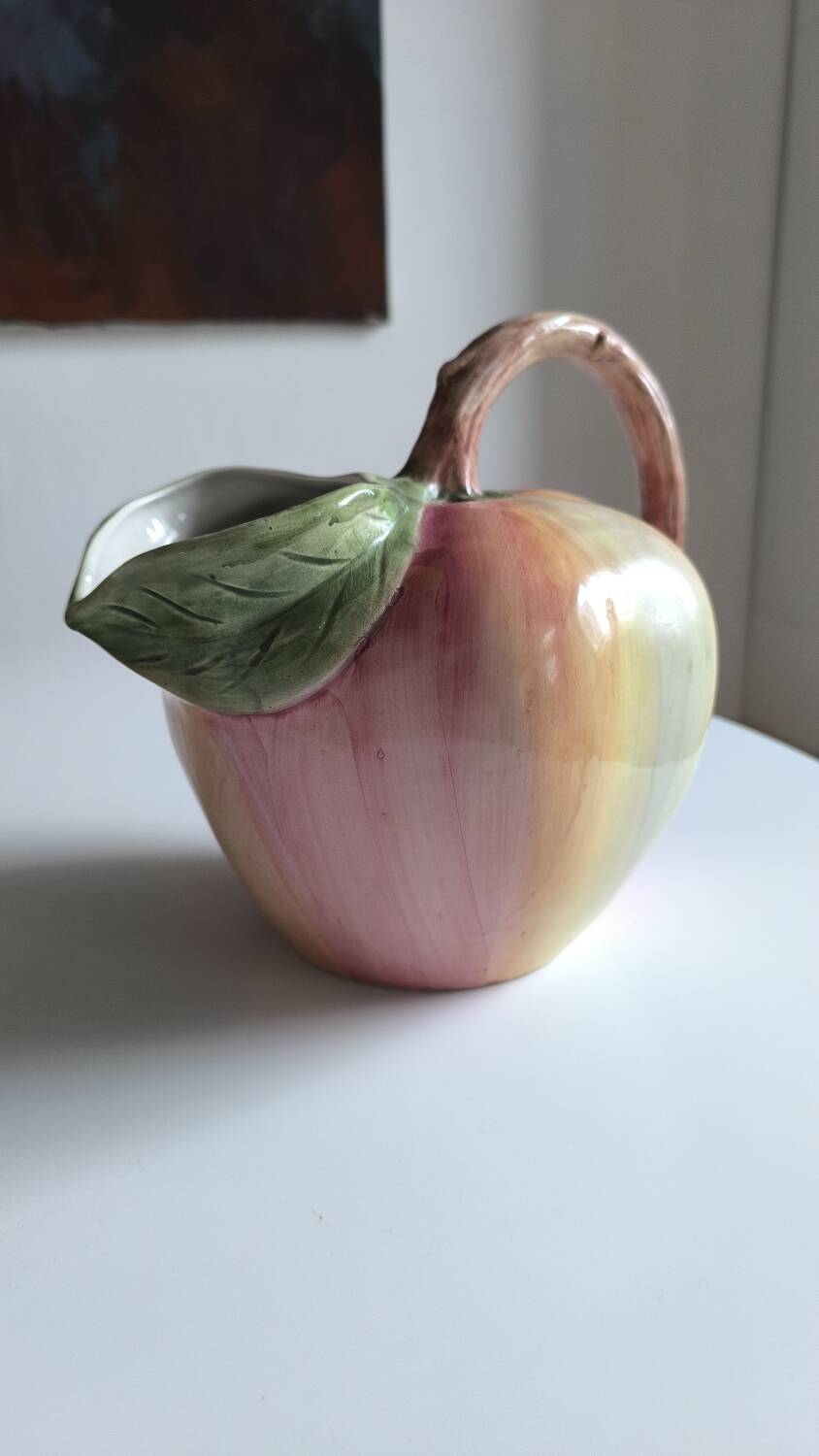 Large bassano pitcher (italy) vintage