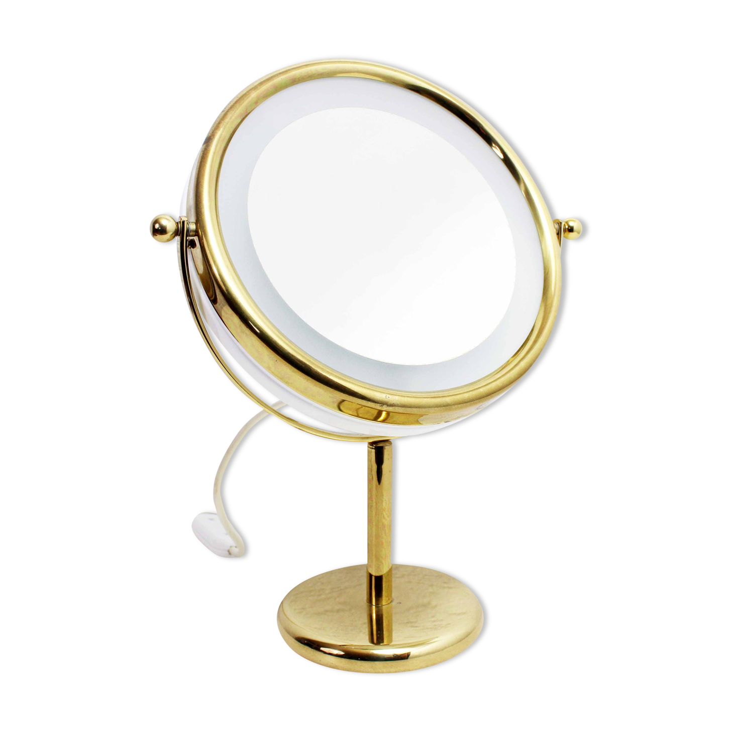 Miroir vintage rétroéclairé à poser