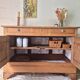 Vintage solid oak sideboard