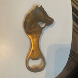 Brass bottle opener - horse