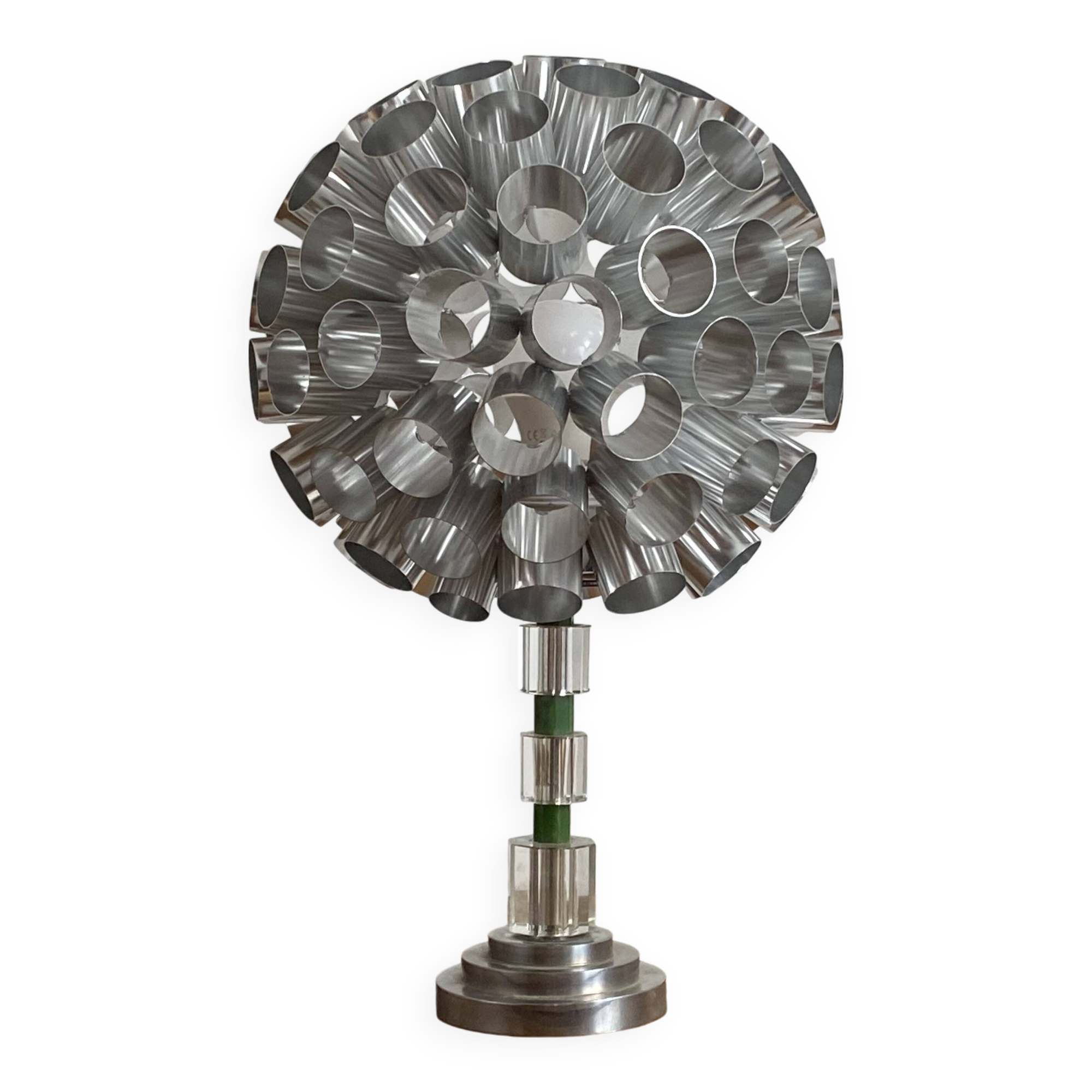 Vintage lamp. 1980. Space age.