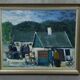 Peinture moderne scandinave, Kai Christensen, années 1960
