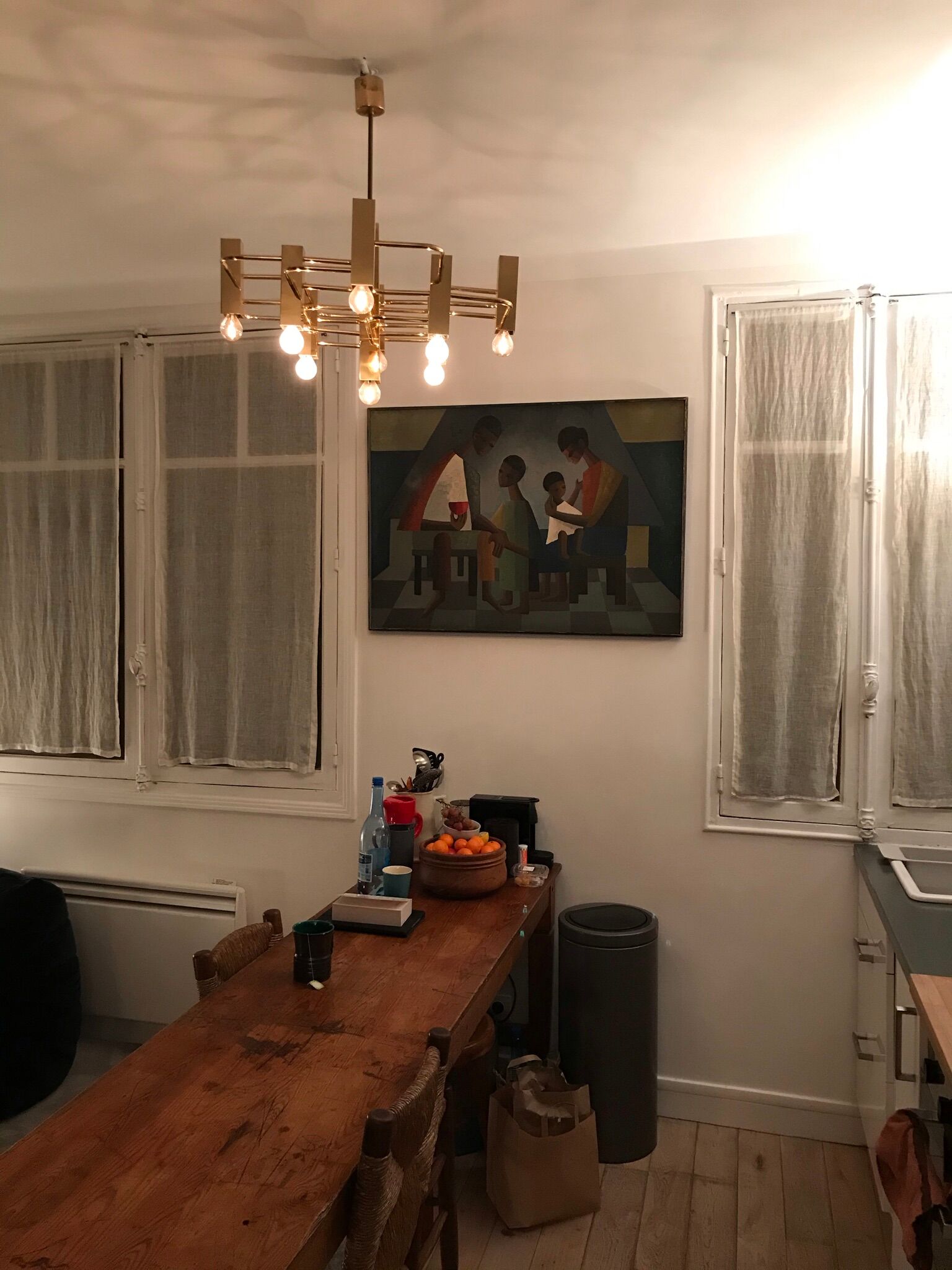 Maison Sciolari chandelier 1970