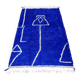 Handmade wool rug size 200 x 300 cm
