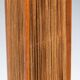 Temde tripod floor lamp in sisal and teak, Switzerland, 1960