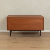 Commode en placage de teck, années 1960