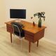 Teak desk, Danish design, 1970s, made in Denmark