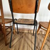 Set of 4 mismatched chairs