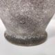 Stunning Postmodern Brown Hand-Molded Scavo Glass Vase, Italy