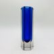 Vase soliflore en verre, provenance Murano, Italie (1970)