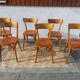 6 chaises bistrot Luterma, vintage