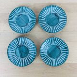4 Robert Picault saucer plates