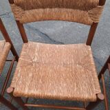 Set of 6 Dordogne model chairs, Robert Sentou edition, 50s