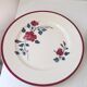 Badonviller Rosador flower dinner plates