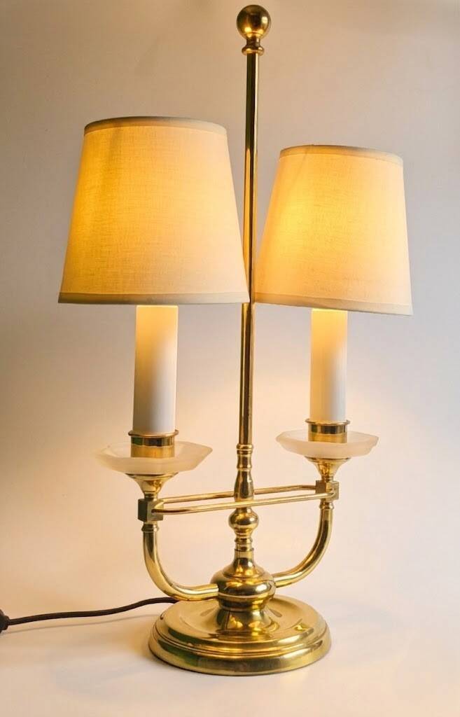French "Bouillotte" lamp from the 1960s.