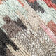 Moroccan Berber boujaad ecru carpet with colorful patterns 303x197cm