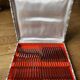 Vintage toile de Jouy cutlery set for 12 fish forks, stainless steel 18/10, like new.