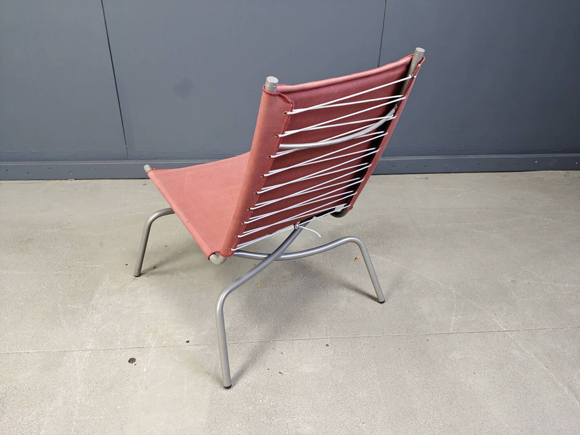 Vintage crossed legged lounge chair by Fabiaan Van Severen, 1990s