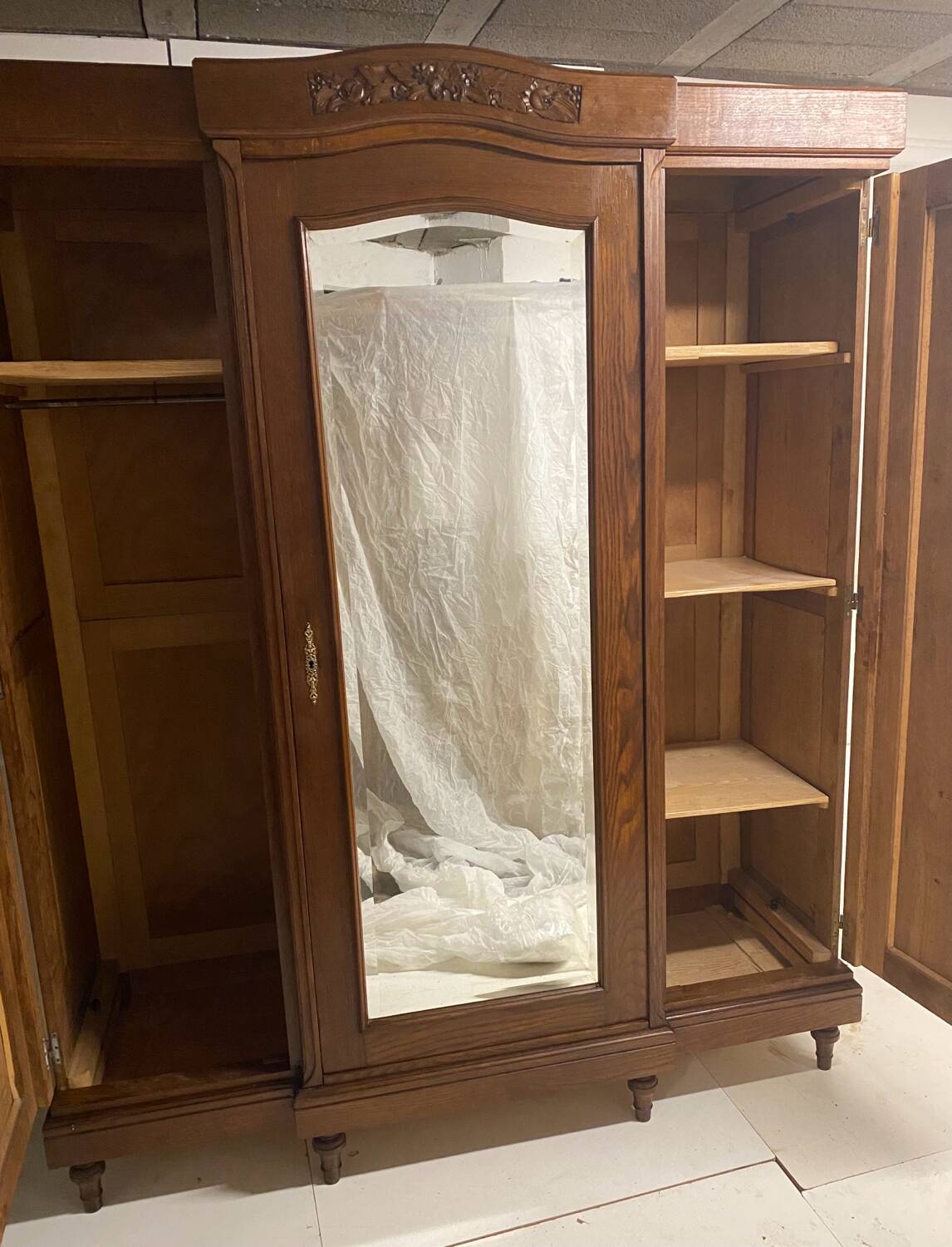 Parisian art deco wardrobe