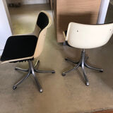 Pair of Modus swivel chairs by Osvaldo Borsani