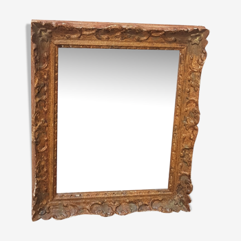 Mirror gilded wood frame Montparnasse