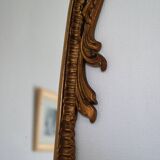 Vintage gold baroque mirror