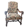 Antique armchair in Henri II style with masks