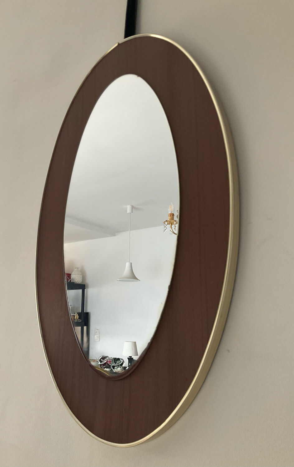 Miroir vintage des années 70