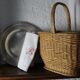 Large picnic basket for bottles