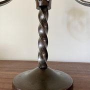 Pair of brutalist candelabra by Charles Piguet 1930