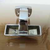 Wall hook in chromed brass 1970