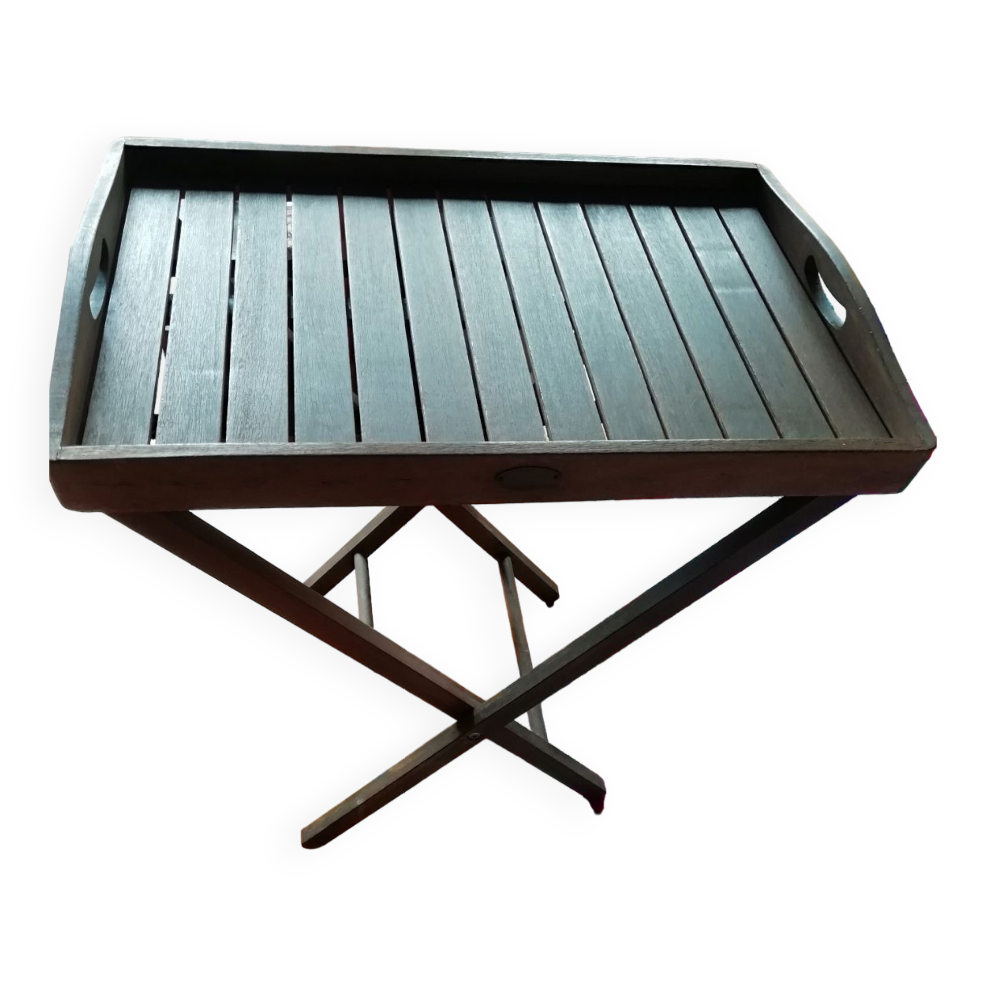 Wooden dessert table