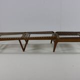 Fauteuil / lit de repos design français du milieu du siècle par George Tigien