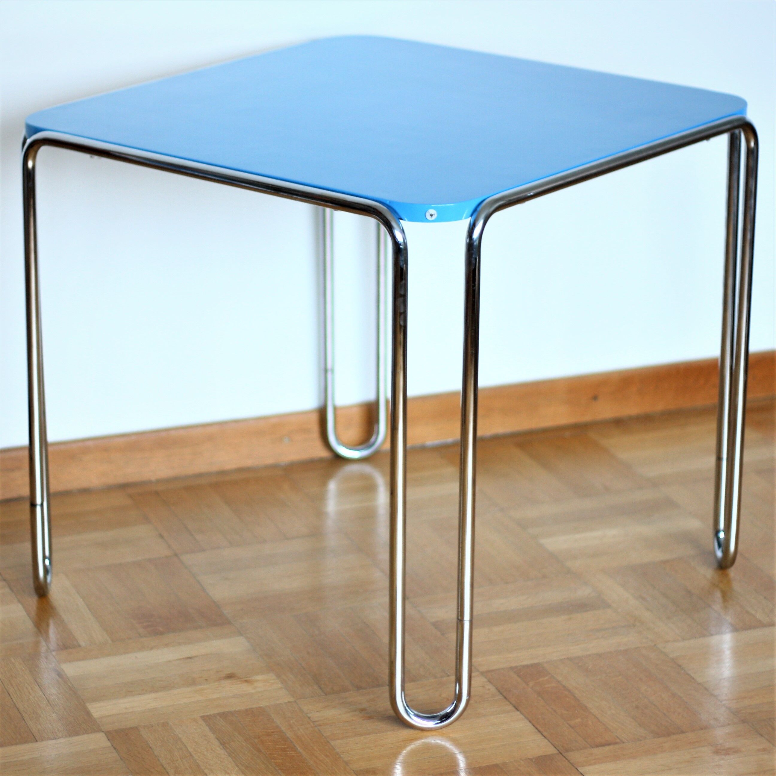B10 functionalist/bauhaus thonet table, 1940s