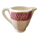 Vintage French milk jug, Badonviller porcelaine